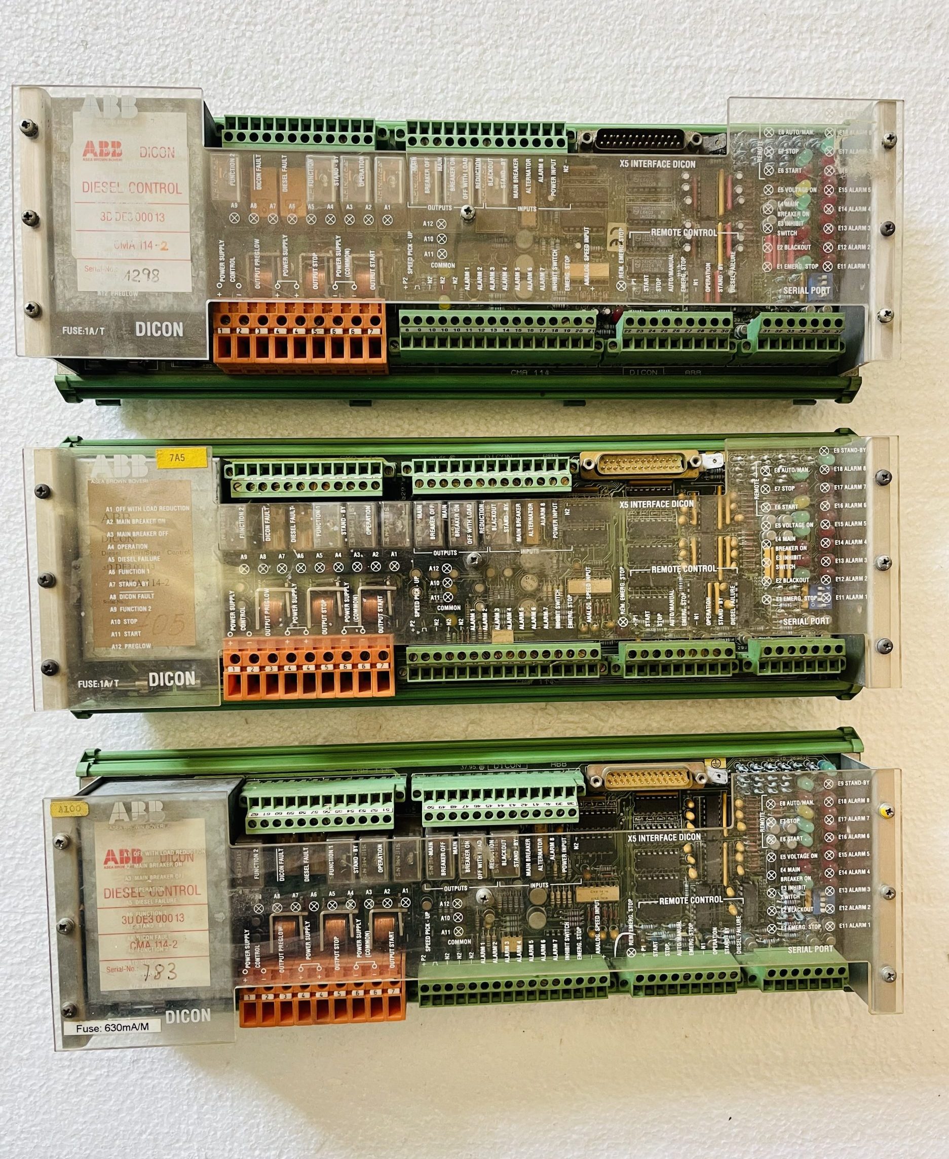 abb dicon cma 112 diesel control module abb dicon cma 112 diesel control module