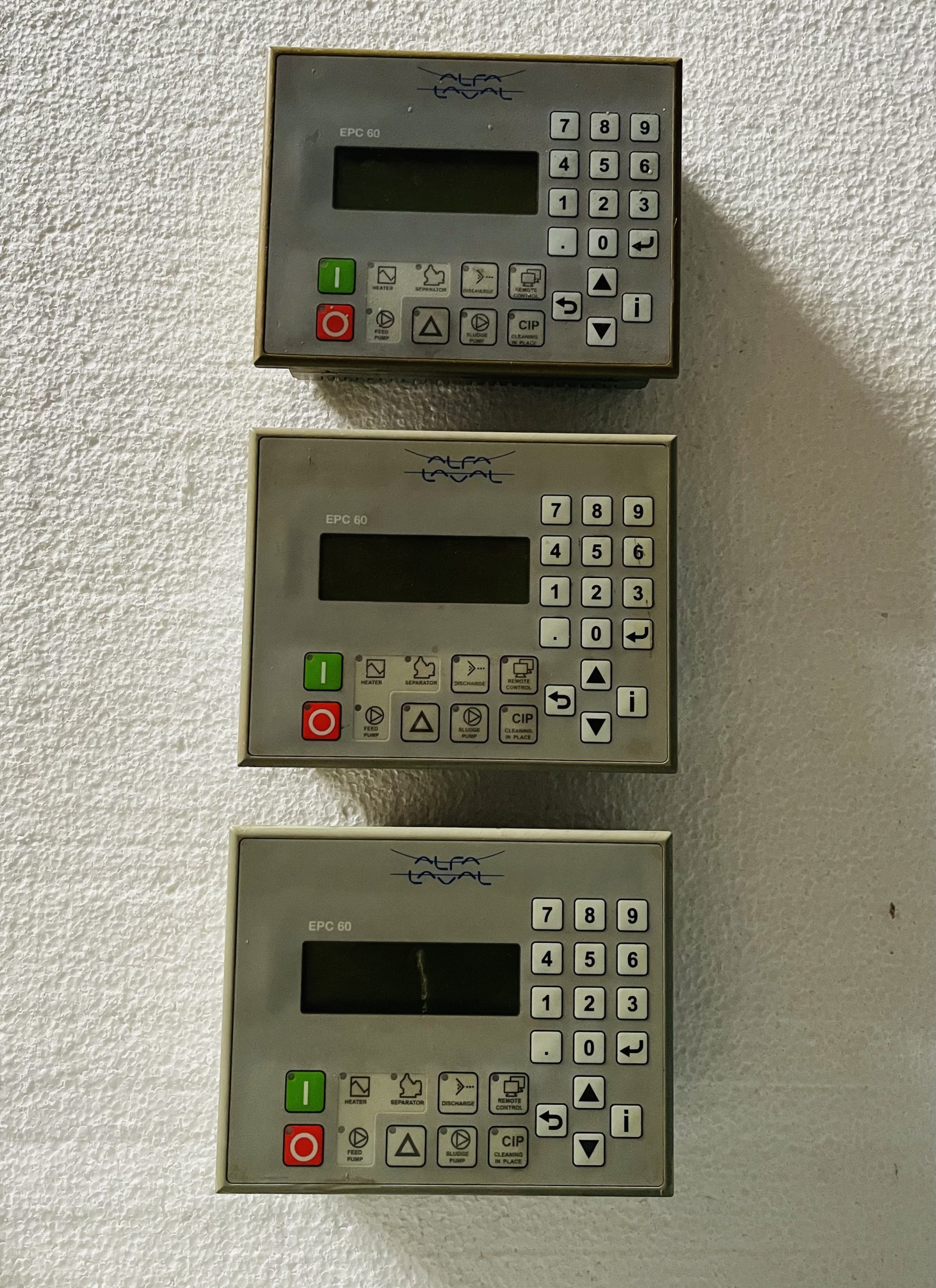 alfa laval epc 60 operator panels alfa laval epc 60 operator panels