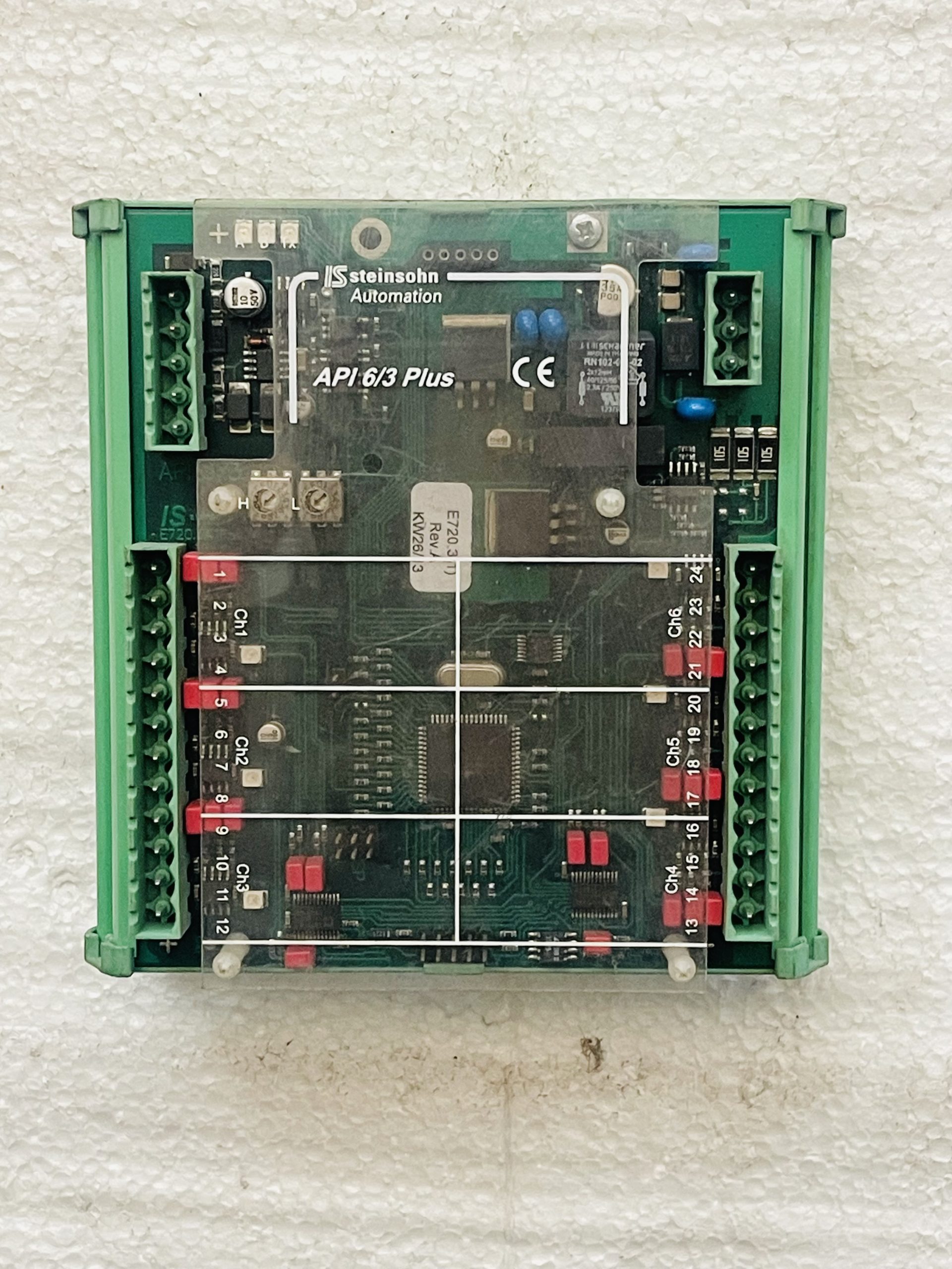 h.m. stein sohn api 6/3 plus analog input module h.m. stein sohn api 6/3 plus analog input module