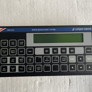 lyngsø marine dms 2100 bridge manoeuvring system panel