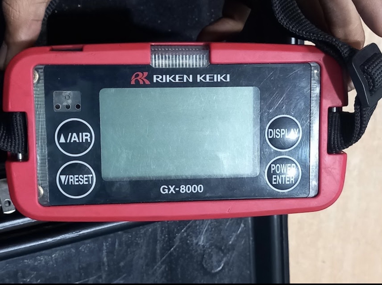 riken keiki gx 8000 portable multi gas monitor riken keiki gx 8000 portable multi gas monitor