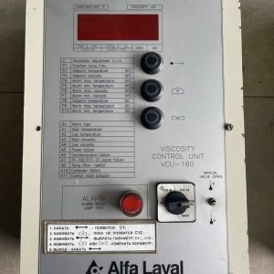alfa laval viscochief vcu 160 viscosity control unit