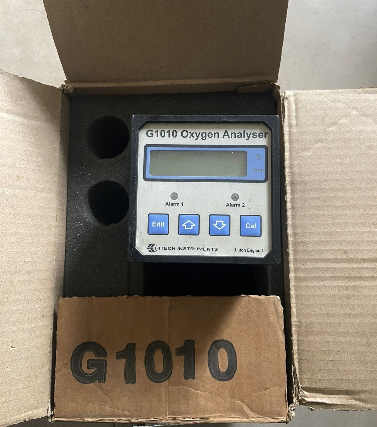 hitech instruments g1010 galvanic oxygen analyser hitech instruments g1010 galvanic oxygen analyser