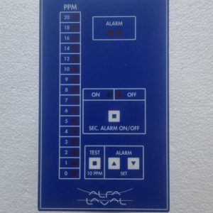 alfa laval ds 20 salinometer instrument used for measuring the salinity of liquids, typically in marine environments.
