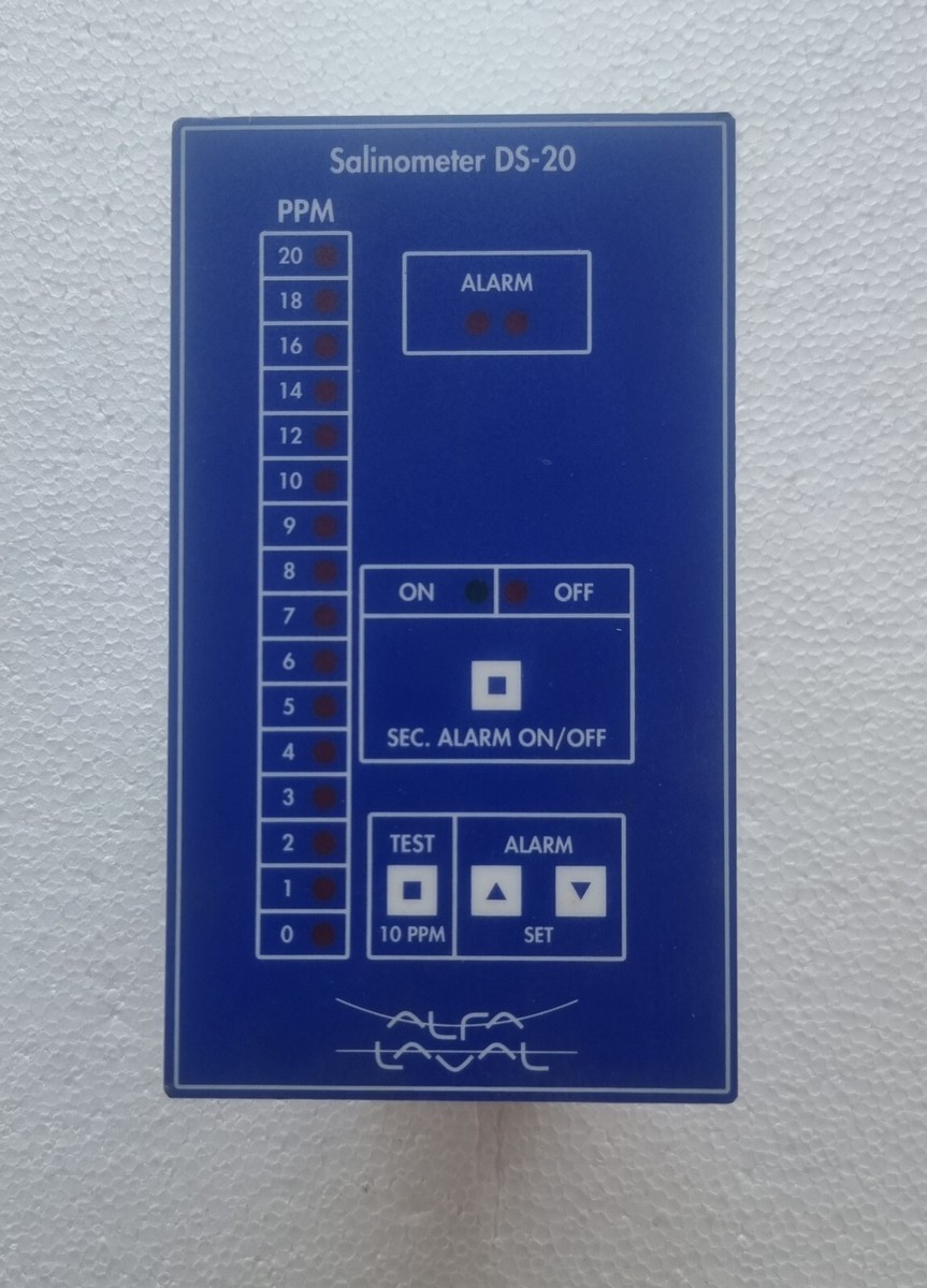 alfa laval ds 20 salinometer instrument used for measuring the salinity of liquids, typically in marine environments. alfa laval ds 20 salinometer instrument used for measuring the salinity of liquids, typically in marine environments.
