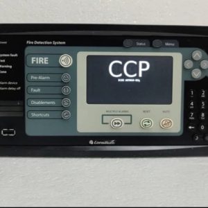 consilium fire detection system control panel 5100195 20a.