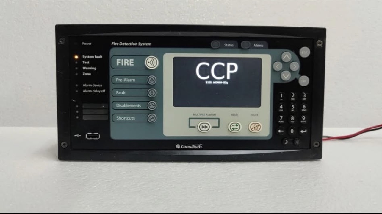 consilium fire detection system control panel 5100195 20a. consilium fire detection system control panel 5100195 20a.