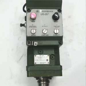 Woodward UG-25+ governor, a microprocessor-controller