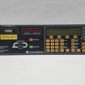 consilium salwico cs3000 fire alarm control panel