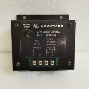 woodward apm motor control with part number 8272 582
