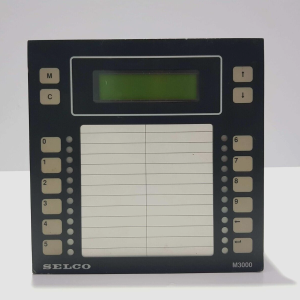 selco m3000 24 channel analog alarm annunciator or monitor