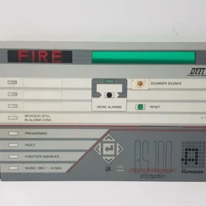 autronica bs 100 dyfi fire alarm control panel