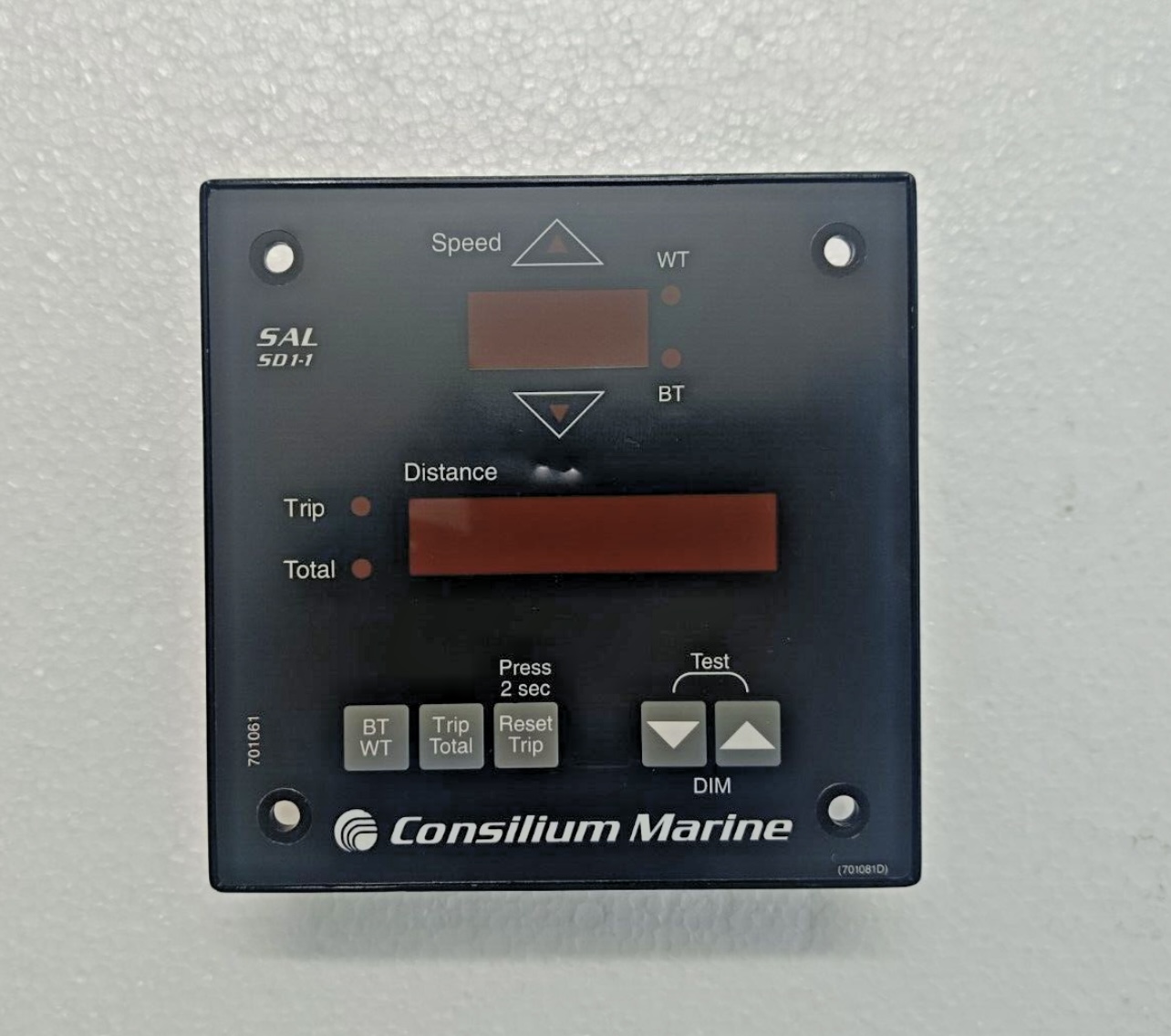 consilium marine sal sd1 1 speed and measuring display unit consilium marine sal sd1 1 speed and measuring display unit