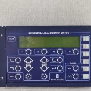 kongsberg norcontrol local operator station (los), specifically part number 8100158