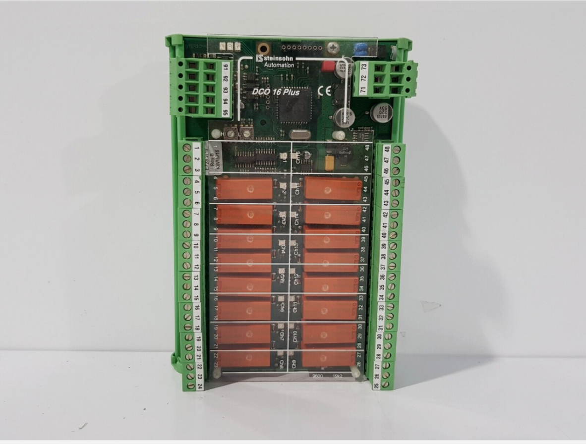 stein sohn automation dco 16 plus digital contact output module (type f203002a) stein sohn automation dco 16 plus digital contact output module (type f203002a)