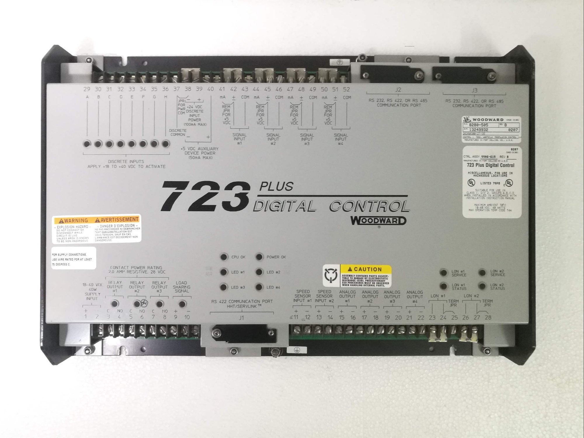 woodward 723 plus digital control unit woodward 723 plus digital control unit