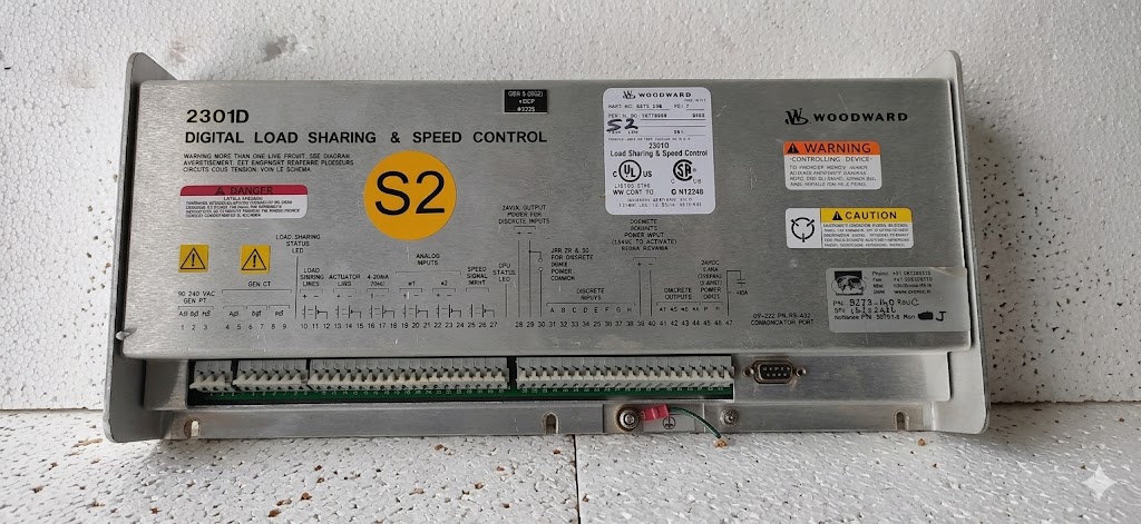 woodward 2301d digital load sharing and speed control unit woodward 2301d digital load sharing and speed control unit