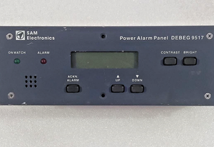 sam electronics debe g 9517 power alarm panel