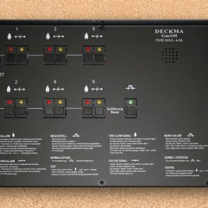 deckma mod 2000 fire detection and alarm control panel