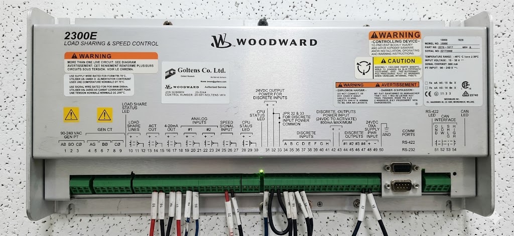 woodward 2300e load sharing and speed control controller woodward 2300e load sharing and speed control controller