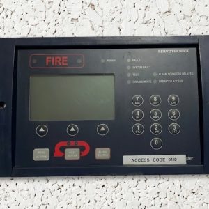 consilium servoteknikk servomaster op1 e fire alarm control panel