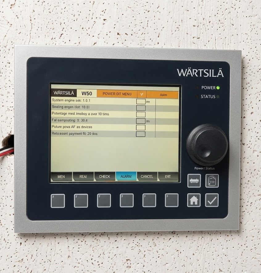 wärtsilä ldu 20 hmi (human machine interface) display unit wärtsilä ldu 20 hmi (human machine interface) display unit