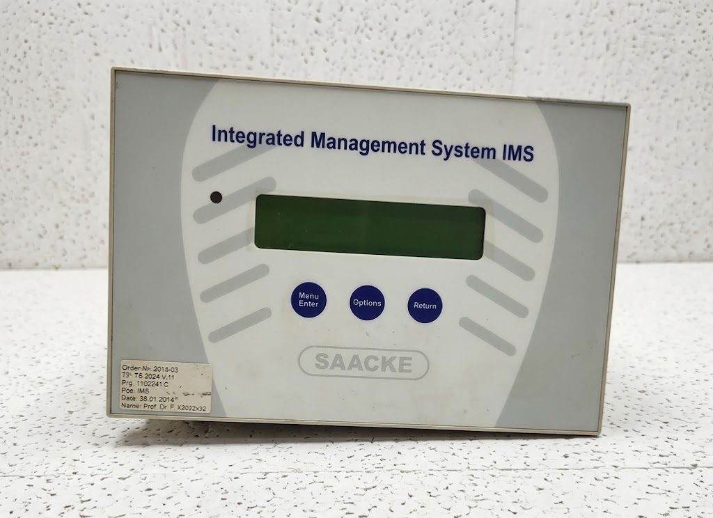 saacke integrated management system (ims) control unit saacke integrated management system (ims) control unit