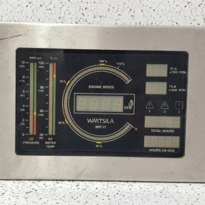 wartsila wip 11 unic engine speed control system panel