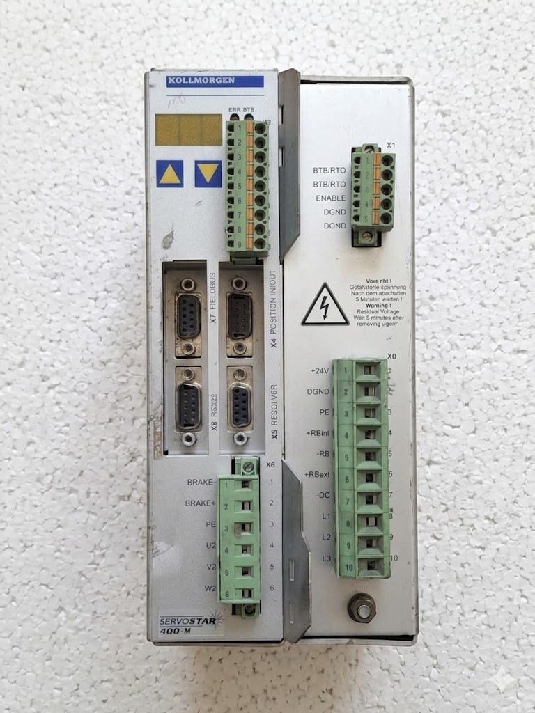 kollmorgen servostar 400 m series s406am ca 022 industrial servo drive kollmorgen servostar 400 m series s406am ca 022 industrial servo drive