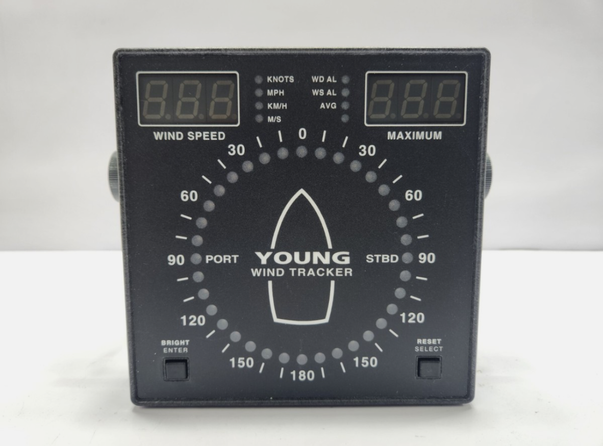rm young 06206 marine wind tracker display unit rm young 06206 marine wind tracker display unit