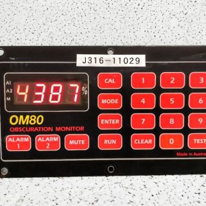 bho om80 obscuration monitor, designed for smoke density measurement