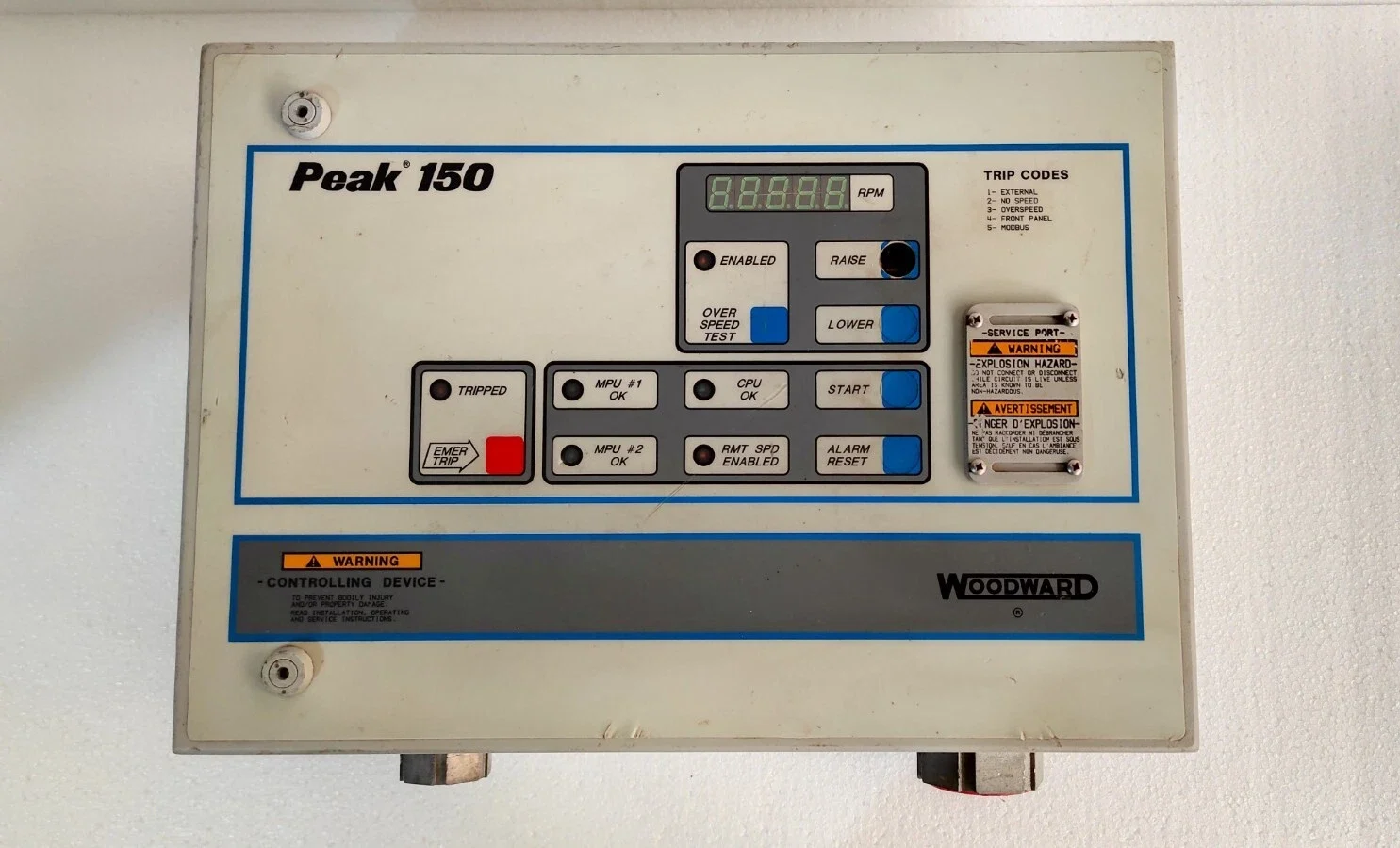 woodward peak 150 digital controller part number 9905 852 woodward peak 150 digital controller part number 9905 852