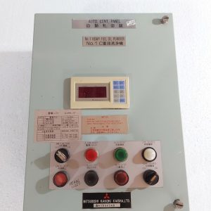 mitsubishi kakoki kaisha a 1004348 heavy fuel oil purifier auto cont panel