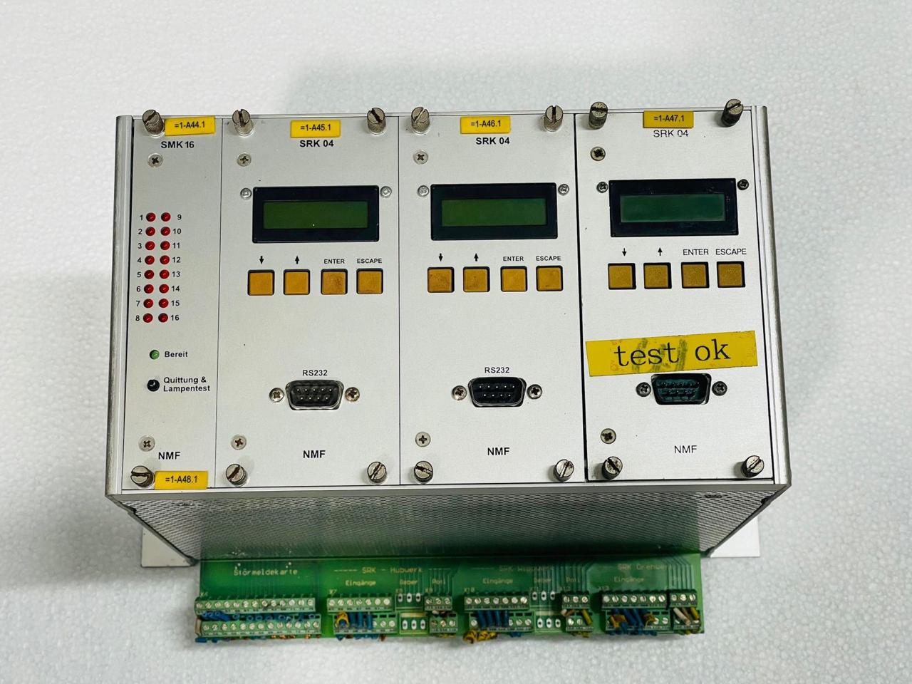 nmf deck crane 914 718 control panel smk 16 and srk 04 module