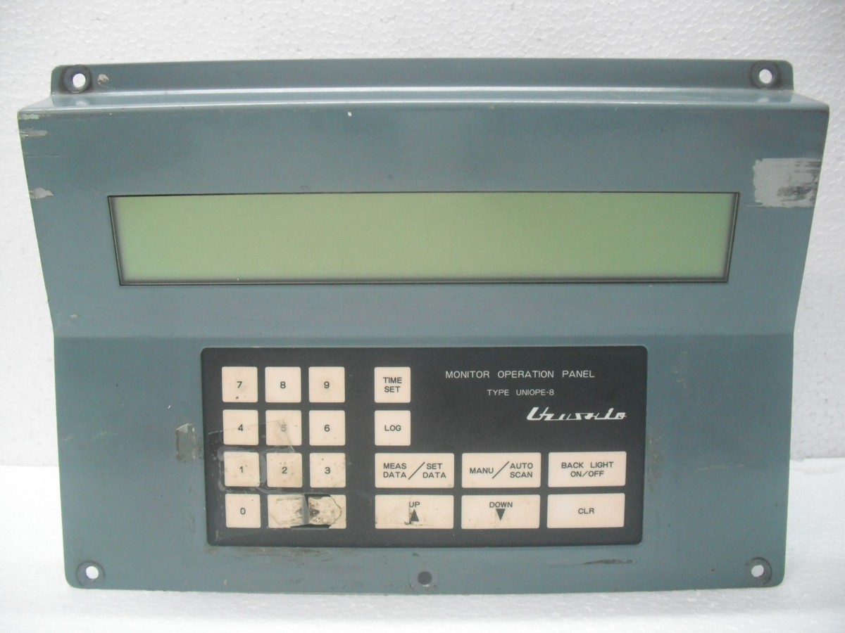 uzushio electric uniope 8 monitor operation panel