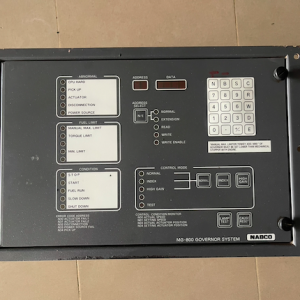 nabco mg 800 governor system control unit